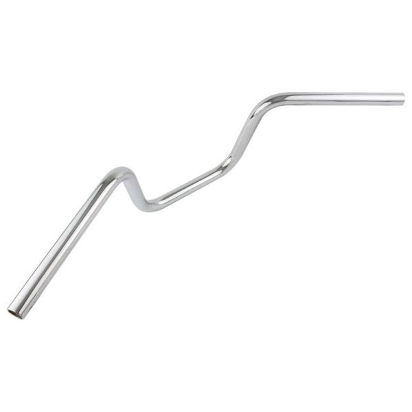 DAX125(2023年:JB04)専用セミアップハンドル純正ハンドルより高さ約19mmアップ、絞り角約15度追加しております。DAX125専用設計でケーブル交換等は不要です。スチール製/メッキ仕上げΦ22.2 内径18mmハンドル幅：69...