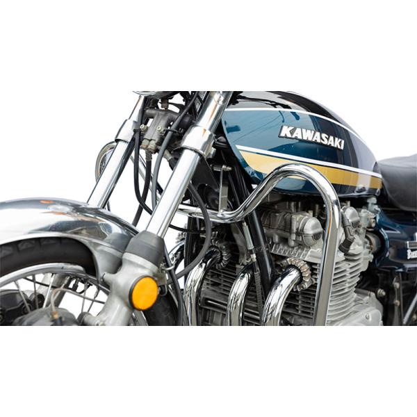 KIJIMA（キジマ） 在庫有り エンジンガード クロームメッキ Z1 1972