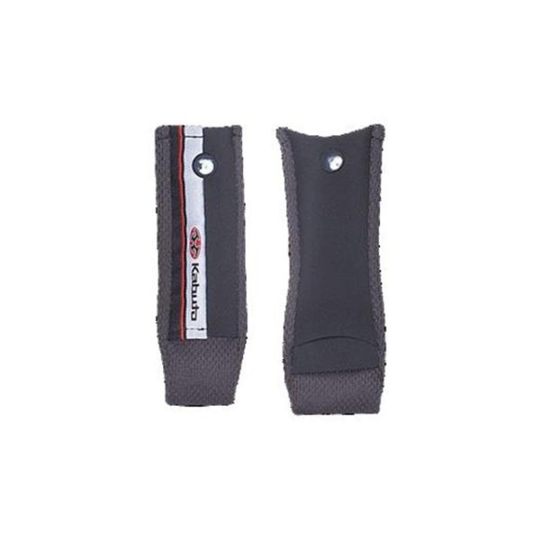 OGK オージーケーカブト ヘルメット エアロブレード-3アゴヒモカバーセット ダークグレー