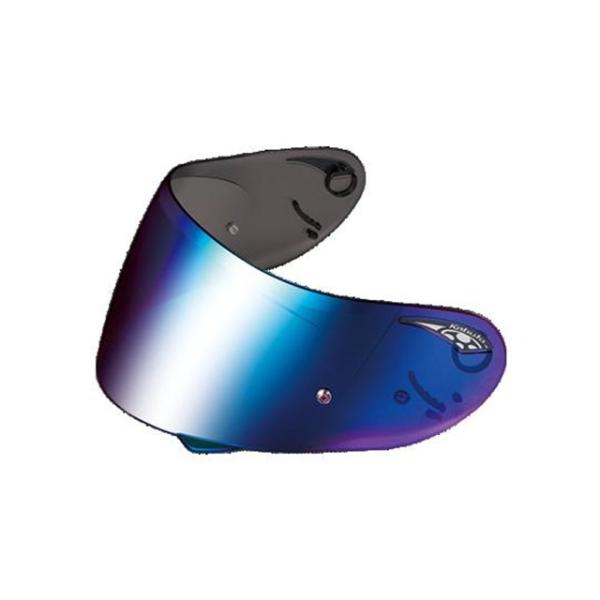 OGK オージーケーカブト ヘルメット CF-1W ミラーシールド ブルー