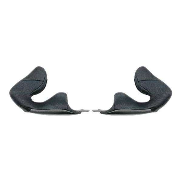 5月上旬予定 OGK オージーケーカブト ヘルメット エクシード-2チークパッドセット ブラック 20mm(オプション)