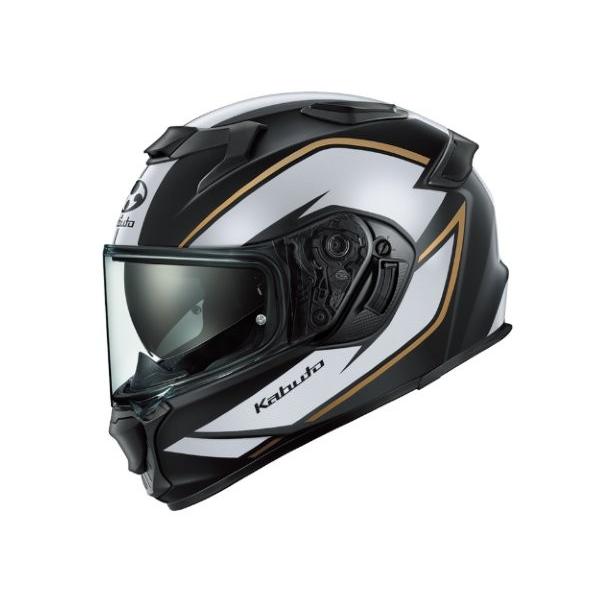 OGK オージーケー カブト KAMUI 5 TORZA フルフェイス ヘルメット フラットブラックゴールド XLサイズ(61-62)