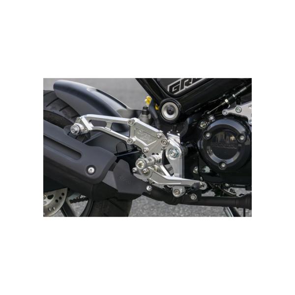 確認用23 OVER RACING（オーバーレーシング） BACK-STEP 4ポジション BLK GROM