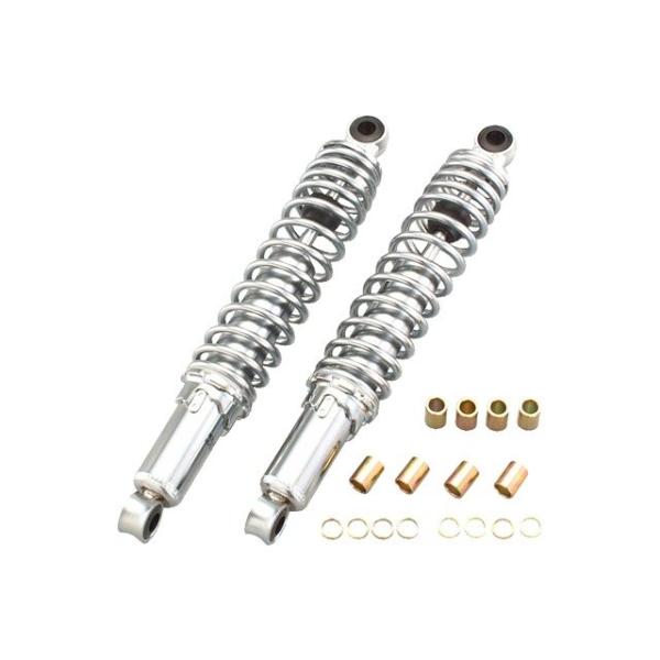在庫有り KITACO キタコ Rショック 330mmメッキ/メッキ モンキー 520-3053300