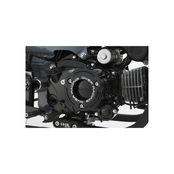 クラッチアウターカバー BLK CT125(23-)/DAX125(22-23)(24-) オーヴァー オーバー OVER レーシング 57-061-01B