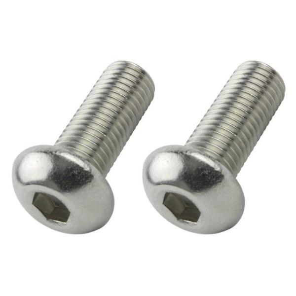 他サイト： 在庫有り POSH Faith ポッシュ フェイス ボタンキャップボルト（ステンレス）（2本入）M10X25mm（P-1.25） 911025-B2の商品画像