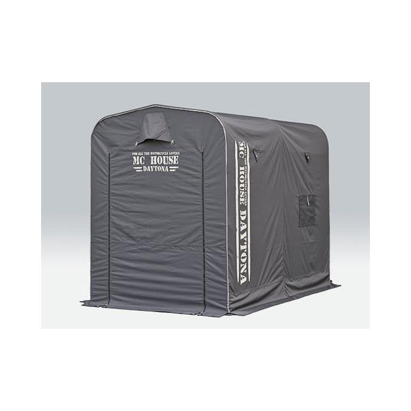 ※キャンセル不可商品です。※在庫欠品の際は、納期までお時間をいただきます。（メーカー生産状況により納期日程が変更になる場合がございます）バイクカバーを掛けるのは手間だけどガレージには手が出ない。そんなユーザーの為のバイク保管用テント。【大型...