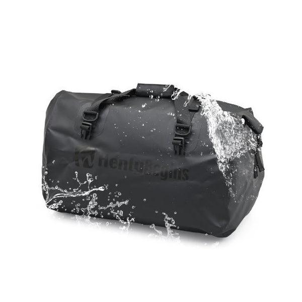 他サイト： ヘンリービギンズ バイク用 シートバッグ 防水 60L シート固定ベルト付属  DH-767 ブラック DAYTONA デイトナ 41380の商品画像