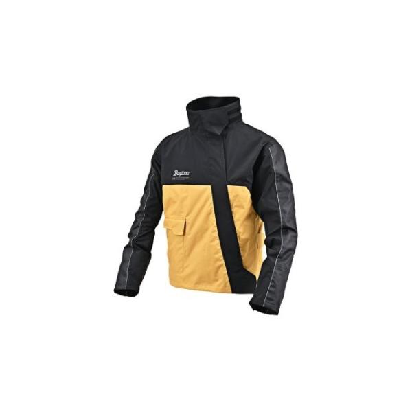在庫有り デイトナ レインウェア ジャケットのみ ストレッチ 止水ファスナー 防水 ハイパフォーマンスレインウェア DR-001補修品 イエロー XLサイズ 60999