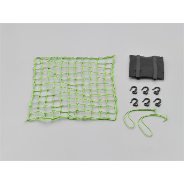他サイト： デイトナ DAYTONA ポーチ付きネット＆フック ライムグリーン 72189の商品画像