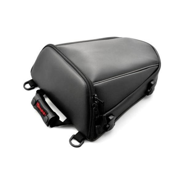 他サイト： 在庫有り ヘンリービギンズ(Henly Begins) デイトナ バイク用 シートバッグ 4L 日帰りサイズ ブラック イージーリングベルト付属 DH-708 95741の商品画像