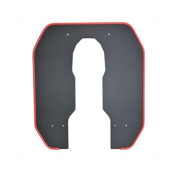 旭風防 af アフ AFレッグ風防（モール色レッド） ダックス125 (8BJ