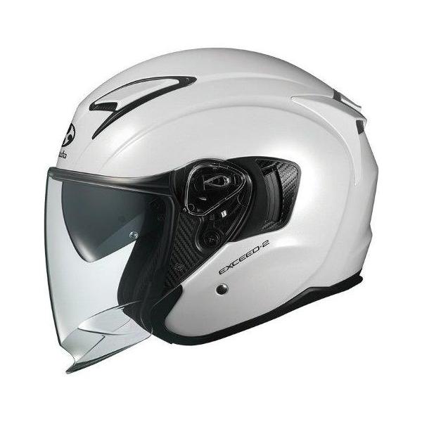 OGKカブト　エクシード2 ホワイト　Mサイズ OGK Kabuto オージーケーカブト EXCEED2 エクシード2 パール