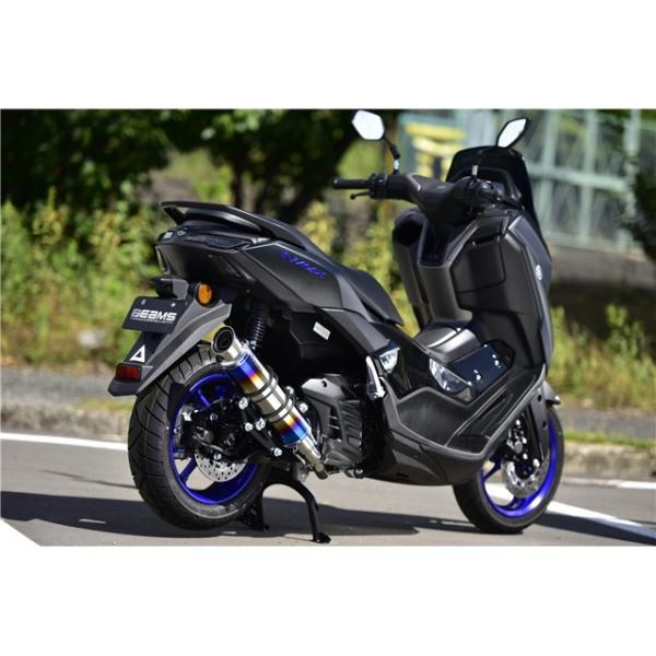 BEAMS（ビームス） N-MAX125(8BJ-SEL1J) マフラー R-EVO2 ヒートチタン 