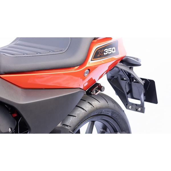 ヘルメットロック X350 23Y- ブラック KIJIMA キジマ HD-05155