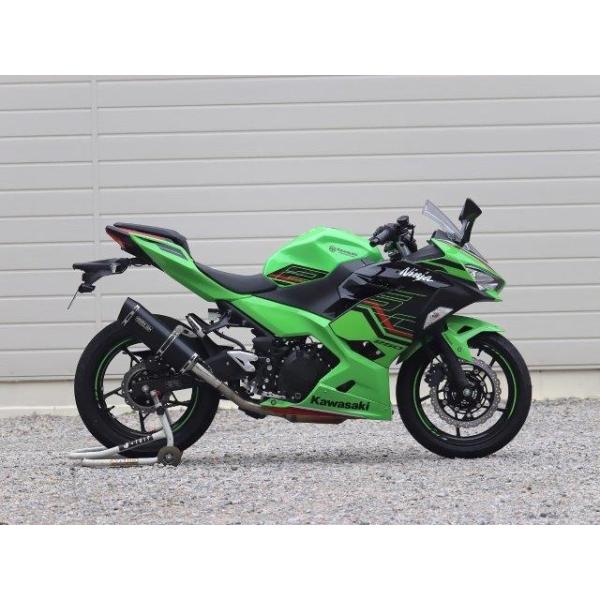 WR’S ダブルアールズ SS-OVAL F-BLACK TITAN スリップオン Ninja400 SF4430JM