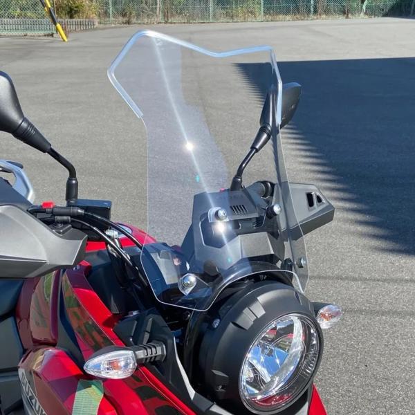 Vストローム250(17-25)用 クリアスクリーン＿アクリポイント 