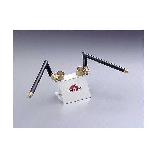 ☆メーカー：ハリケーン(大阪単車用品工業)☆◆形状:タイプ1(角度調整自在)/ホルダ内径:φ41mm◆カラー:ゴールド(バーエンド:ゴールド)◆タンク等に干渉しない位置に角度調整して取付可能なセパハン。◆ケーブルやホース等は基本的にノーマル...