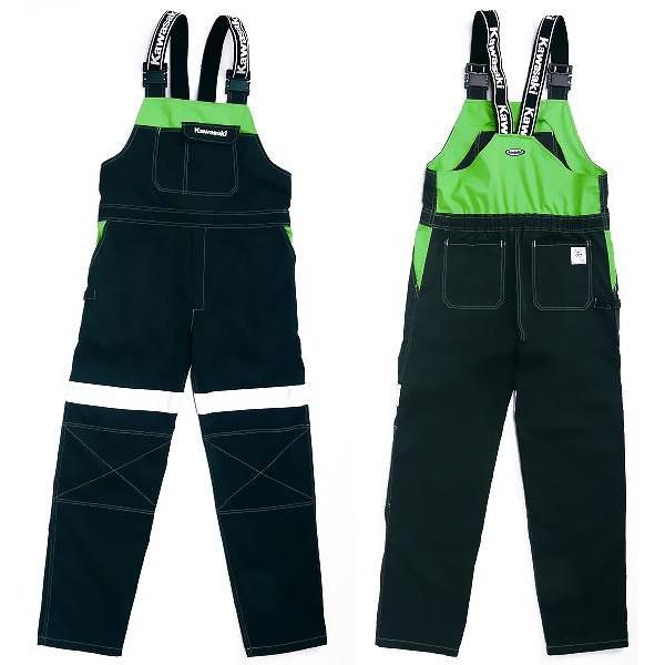 【新品】Kawasaki 純正 オーバーオール Mサイズ つなぎ 作業服 カワサキ（Kawasaki） カワサキ純正 メカニックオーバーオール2/作業