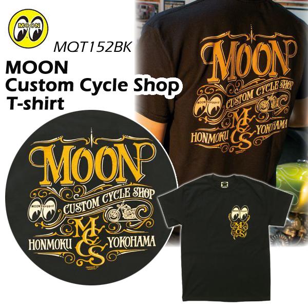 MOONEYES ムーンアイズ 2023春・夏新作 MOON Custom Cycle Shop T