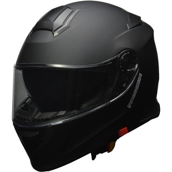 他サイト： リード工業 LEAD バイク用 インナーシールド付き システム ヘルメット REIZEN (レイゼン) ブラック Lサイズ (59-60cm未満) UVカットの商品画像