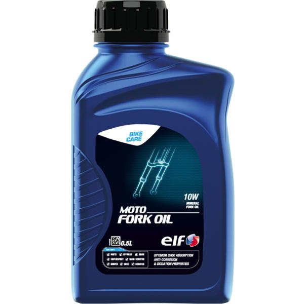 elf(エルフ) バイク用 フォークオイル MOTO FORK OIL (モト フォークオイル) 10W 高精製鉱物油 0.5L 213965