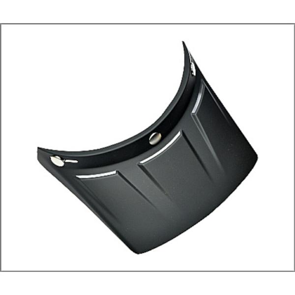 リード工業 LEAD バイク用 ヘルメット バイザー 汎用 ダックビルバイザー マットブラック RUDE(ルード)別売オプションパーツ PZ-011B