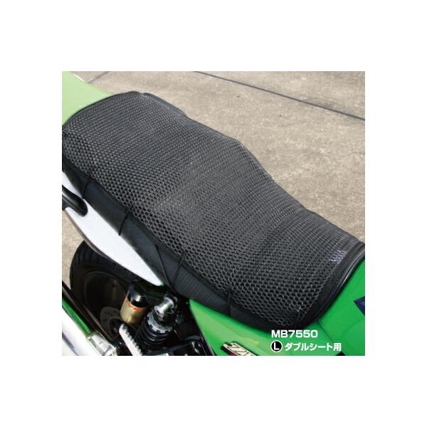 ラフ＆ロード ROUGH&ROAD バイク用 シートカバー 通気性 暑さ 蒸れ