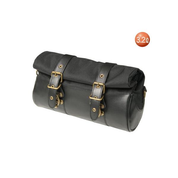 コットンの風合いがバイクに似合うロールダウン式開口部 ■ 商品情報存在感のある重厚で堅牢な作りのツールボックス。本体を袋状にすることで荷物量に柔軟に対応。取り付け部もカムバックルベルトで簡単脱着、１３箇所のベルトスリットで取り付け場所を選び...