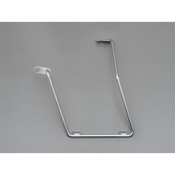 ・外側への適切な張り出し、縦方向の十分な長さでリアサス、リアアクスルに接触しにくい形状を実現。■ W400/650（〜'08）■W800（'11〜'15）・仕様：車体左側・カラー：スチール製クロームメッキ・丸棒部Φ10※市販のリアサスに交換...