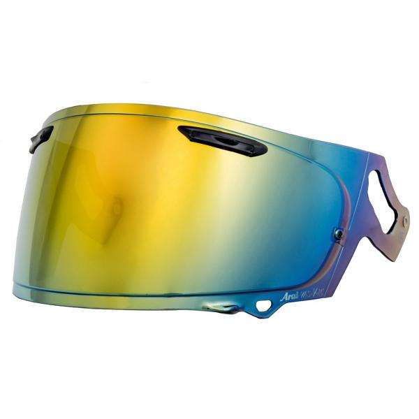 山城 EXTRA ミラーシールド Arai VAS-V スモーク/レッド 新品 EXTRA SHIELD エキストラ Arai アライ VAS-V 選べる8色 VAS-V