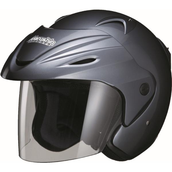 【katsu】サロモンレーシングヘルメット M マルシン Marushin バイク ヘルメット ジェット SAFIT MS-340