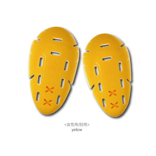 欧州CE規格レベル2を独自取得した装着感の良いソフトプロテクター。女性用ジャケットの肘に装着可能。※詳細画像には別色の商品画像が含まれている場合があります。