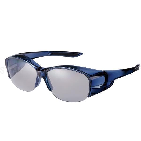 他サイト： SWANS (スワンズ) UVカット サングラス OG5-0051 SCLA (クリアスモーク) オーバーグラス ハーフリム 偏光レンズモデル 3123150051128の商品画像