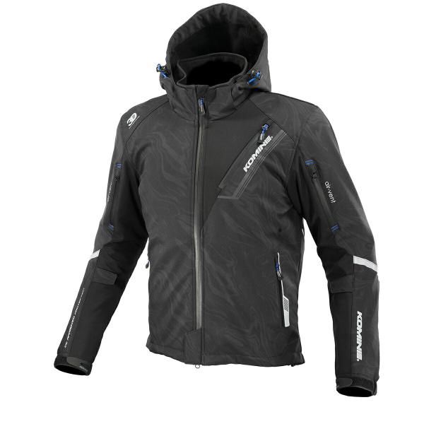 コミネ バイク用ジャケット JK-579 ネイビーマーブル サイズ2XL コミネ（Komine） バイク用 ジャケット Jacket JK-579 プロテクト