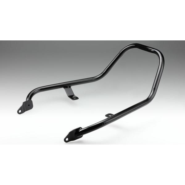 車体フォルムとの融合性を考慮した絶妙なパイプラインのタンデム用アイテム。※キジマ製バッグガード（210-4951/210-4952）との併用は可能ですが、キャリアや純正サイドグリップとの併用は不可。【適合】Z900RS/CAFE 2018Y...