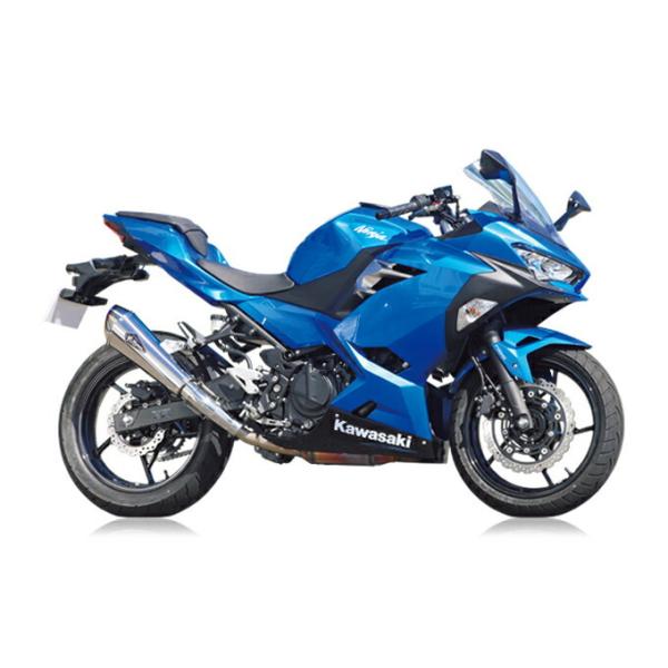 Ninja400'18〜ワイバンType Rマフラー [チタンドラッグブルー] Ninja400'18〜ワイバンType Rマフラー [チタンドラッグブルー