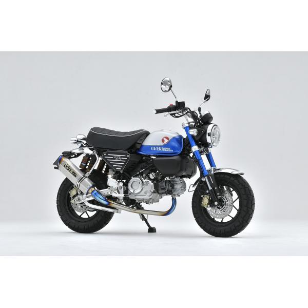 た*ち様 ホンダ APE50用 オーバーレーシング フルエキゾート マフラー OVER RACING オーヴァー ステンチタン アップマフラー (SS/Ti