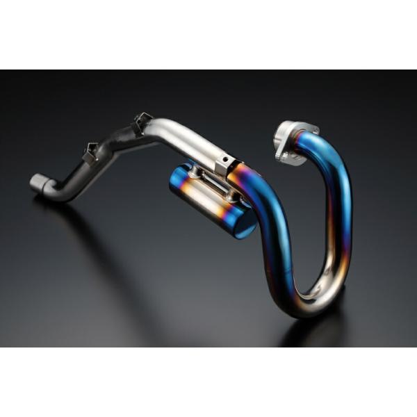 ビームス BEAMS バイク用 エキゾーストパイプ サブチャンバー付き フルチタンフロントパイプ SEROW250 Fi 2018〜 G261-65-100