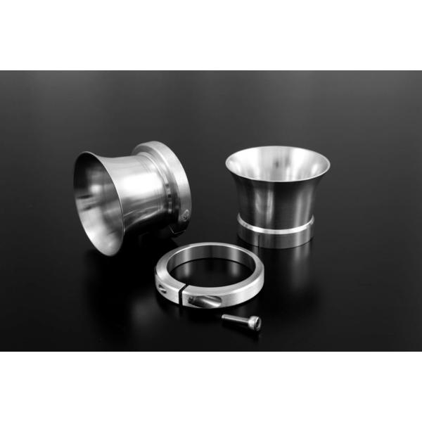 PMC(ピーエムシー) バイク用 吸気関連 VM29用アルミビレットエアファンネル ショート(45mm) 28-0511