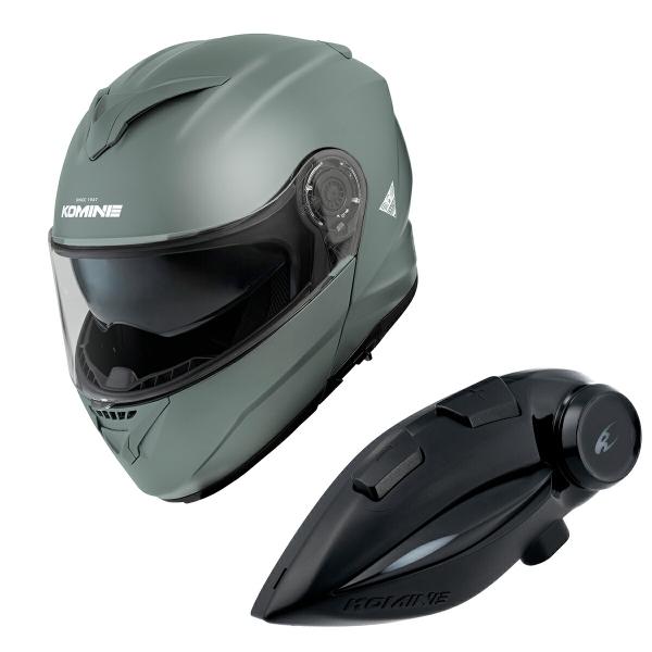 コミネ（Komine） バイク用 HK-171 FL システムヘルメット + KK-902