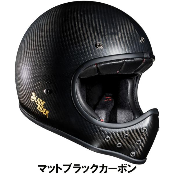 BLADE RIDER マットブラックカーボン フルフェイス ヘルメット ブレイドライダー BLADERIDER バイク用 フルフェイスヘルメット BRT