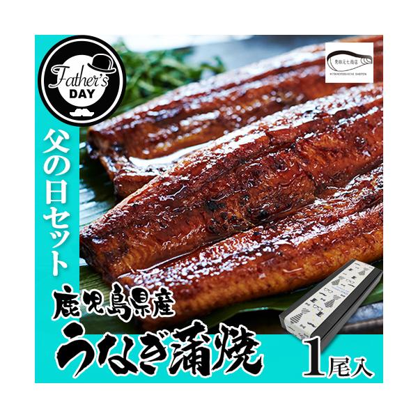 父の日 ギフト 父の日セット うなぎ 蒲焼き 1尾 国産 鹿児島県産 鰻 専用化粧箱入 タレ付き 食べ物 贈り物 爆買