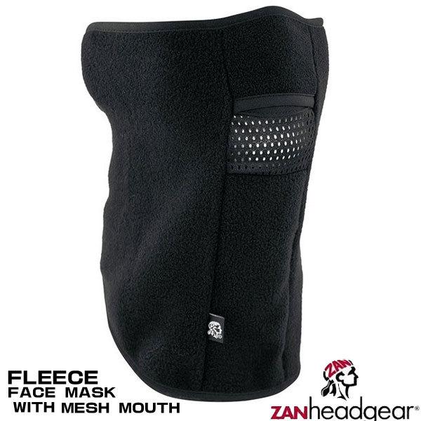 yZANheadgearbUzt[XtFCX}XN bV}EX  ~ph}XN FLEECE FACE MASK with MESH MOUTH