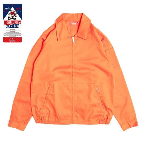 COOKMAN（クックマン） Delivery Jacket Orange デリバリージャケット
