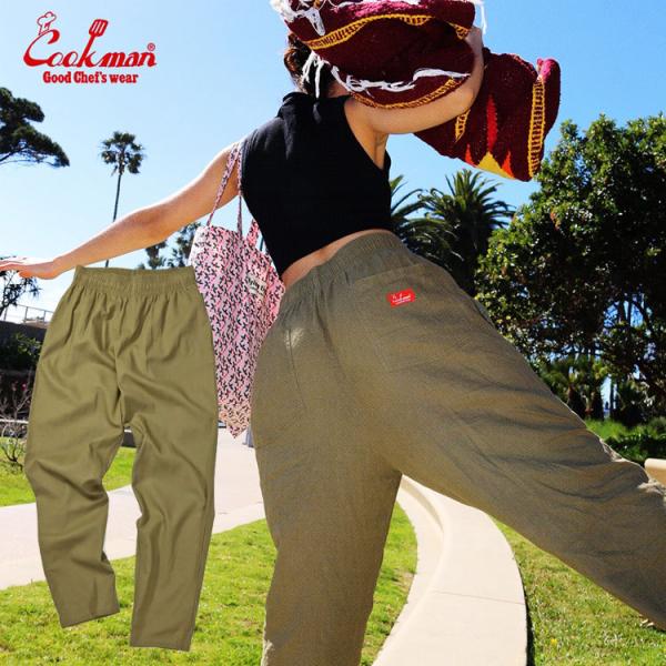 Golfickers HOLE 602 ストレッチナイロンパンツ オリーブ Golfickers