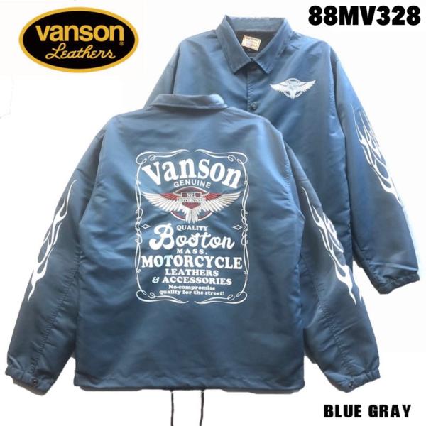 VANSON バンソン モトブルーズ別注 COACH JACKET コーチジャケット