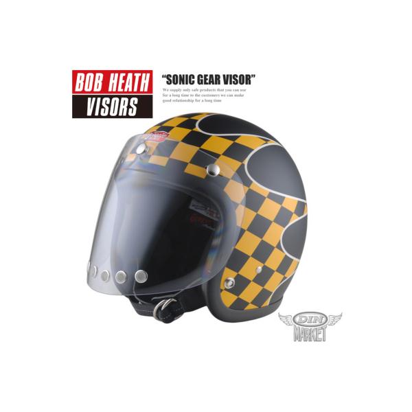 DIN MARKET（ディンマーケット） BOB HEATH VISORS ソニックギア