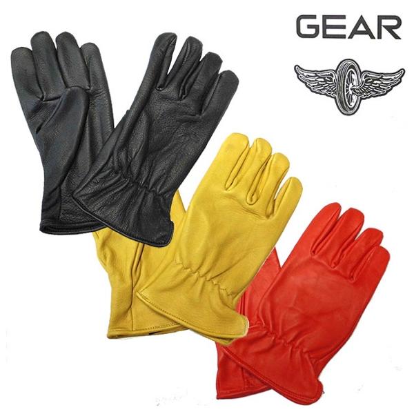 ●●GEAR●●鹿革(ディアスキン) グローブ プレーン 裏地無し■素材の鹿革はとても柔らかく、手に馴染みやすく、雨や汗でぬれても牛革のように縮むことはない、グローブに最適の素材です。■ライナーのないプレーンタイプ。■真冬以外の3シーズン充...