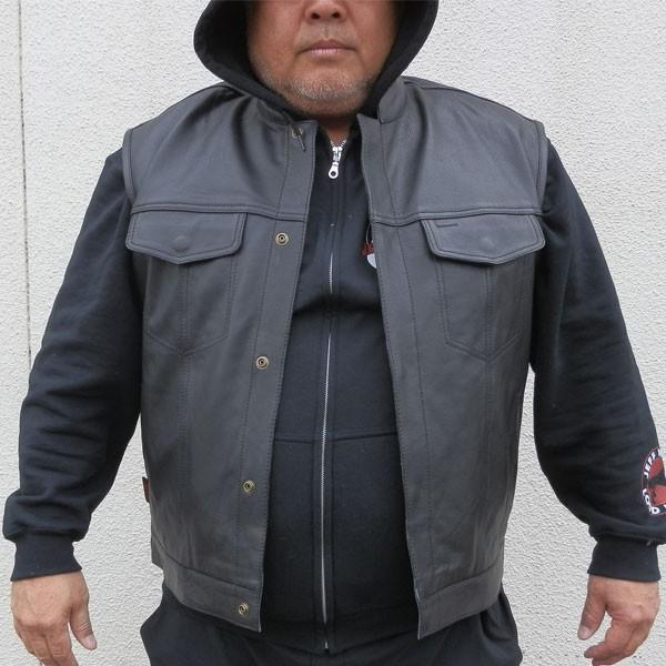 HEAVY 【HEAVY 】 MCベスト《デラックス》 ラージサイズ MOTOBLUEZ